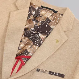 arvind Tailored Fit Single Breasted Blazer image 2