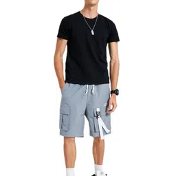 hvbk Mens Shorts (109-A-GREY) image 4