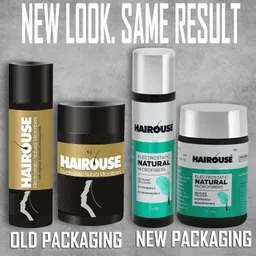 NEW ! Hairouse Natural Hair Building Microfibers (Jet Black) 6 Gms image 2