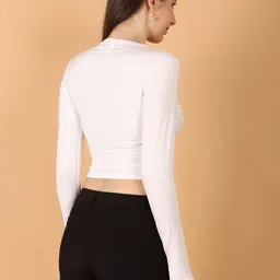 SIGHTBOMB Cuddle TEE Ultra Soft Crew Neck Thumb Hole SNUG Cuddly FIT SOFTLINE Active SKIMS TOP for Women image 5