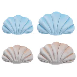 ATORSE™ Decorative Throw Pillow Holiday Comfortable Car Dorm Bedding Seashell Pillow Light Blue 34X25Cm|Home & Garden | Home Dacor | Pillows image 1