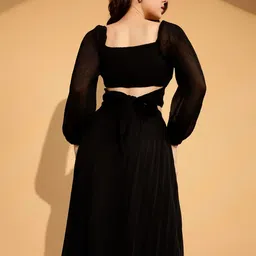 nuevosdamas Women Elegant Solid Blouse Top image 2