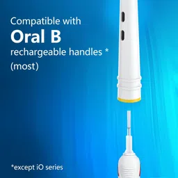 inralimot Electric Toothbrush Replacement Heads Compatible with Oral-B for Gum Health Improvement.1 Pack Dupont Bambo Bristles Replacement Toothbrush Heads(4PCS) image 4