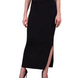 stars and you Stars and YouLong Skirt with Slit (Size in inches XS-26, S-28, M-30, L-32, XL- 34, XXL-36, 3XL-38, 4XL-40 INCHES image 1