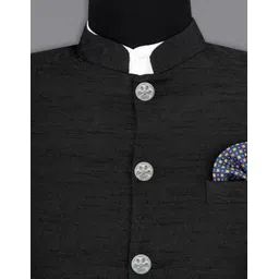 Ani Accessories 8 Pcs Round Diamonds Shank Button for Clothes Double Breasted Coat Blazer Suit Bandhgala Sherwani White image 3