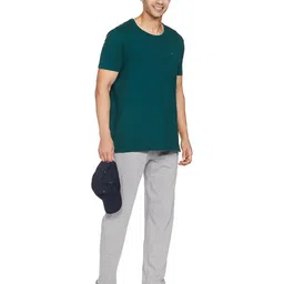Max Men Solid Regular Fit Lounge Track Pants image 5