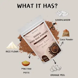 outsup Wax Powder for Hair Removal for Women & Men | Painless & Quick Solution for Hair Removal Chocolate Flavor with No harmful chemicals, Irritation, Skin Rashes & No Side Effects - 100gm image 5