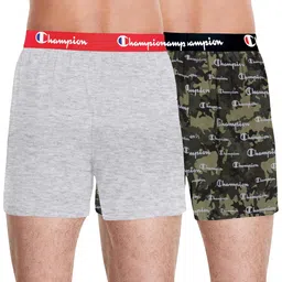 kifaaru Mens Cotton Knit Regular Fit Boxer Shorts Briefs Underwear Combo Pack Trunks (Colors and Prints May Vary) image 2
