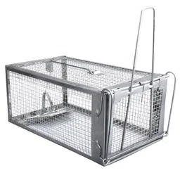 Gingbau Chipmunk Trap Humane Live Rat Trap Cage for Mice and Other Small Rodent Animals image 1