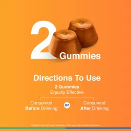 Himalaya PartySmart |5 Gummies| Hangover prevention for better morning| Supports Liver| Herbal Solution, Safe, Effective & Clinically Proven image 4