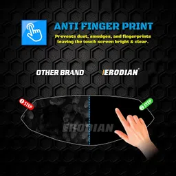 ERODIAN Meter Display Screen Protector,Meter Guard For Bajaj Pulsar 150,220F,N150,N160,N250 Tft Smart Connect Navigation System (2024 Model) Bikes|Scratch Resistant|(1-Free Random 6 Inch Keychain) image 5