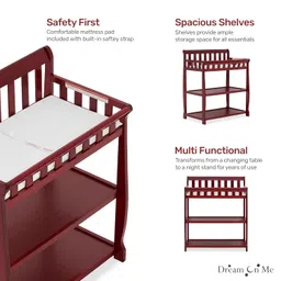 Dream On Me Ashton Changing Table, Cherry image 5