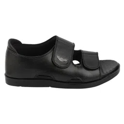 medifeet Men's Black Double Strap Open-Toe Sandals image 2