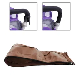 ILSMYSUTRA Protective Cover Handle Dustproof Zipper for Armrest Case Baby Stroller Pram Brown|Strollers & Accessories|Stroller Accessories|Other Stroller Accessories image 3