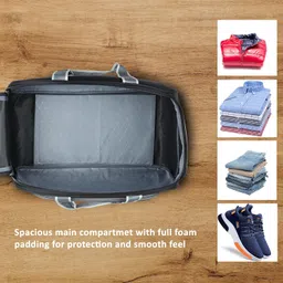 lavie sport Cabin Size 50cms Orbit Duffle Bag | Sturdy Airbag Duffle image 4