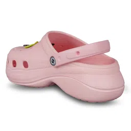 penilo Closed-Toe high Heel Clogs,Lightweight,Waterproof,Slip-Resistant,Eva Foam Clog image 4