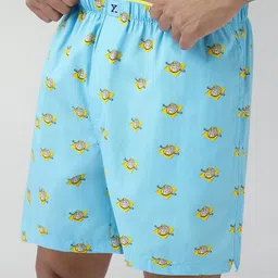 xyxx Ultra Breezy 100% Super Combed Cotton Printed Renew Boxer Shorts for Men image 4