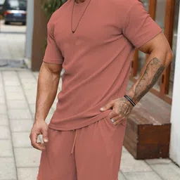smowkly Men Cotton Pajama Set|| T-Shirt And Shorts Set For Men||Night Wear For Men||Night Suit For Men image 4