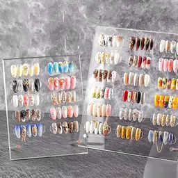 Meiyya Nail Tip Display Board, Plastic Nail Stand for Families, Salons & Schools image 4