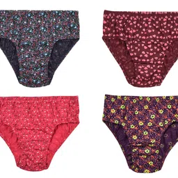 essa MYNA Women's Printed Panties | 100% Cotton | 4-Pack Multicolor Combo | Mid-Rise | Soft and Durable Fabric with a Stylish Design and Great Coverage image 1
