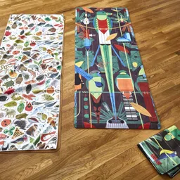 habitat Charley Harper Monte Verde Yoga Towel image 5