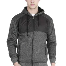 fanideaz Men’s Full Sleeve Cotton Fleece Zip Hoodie With Side Pockets image 2