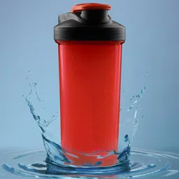 Zyro Shakers for Protein Shake Protein Shaker Bottle Gym bottles for men workout gym sipper bottles gym protein shaker bottle-Red 700 ml shaker bottles image 3