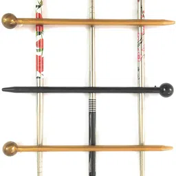 triply9 Metal (19 cm) & Plastic (14 cm) combo bun stick (Pack of 6) image 3