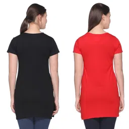 in love Women's Shirt (2CMTLPA770A1A7_XL_Black, Pink_XL) image 3
