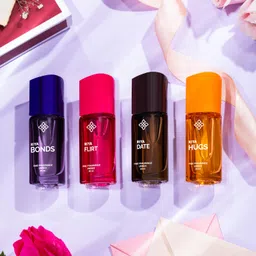 Riya Gift A Memory Perfume Fresh Unisex Eau De Parfum Spray | Premium Men & Women'S Set 4Nx20 Ml With Flirt, Date, Hugs, Bonds Long Lasting Fine Fragrance Romantic Scent image 4