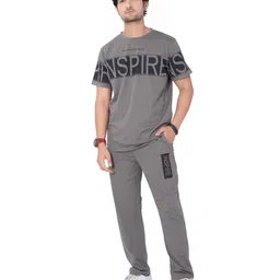 weet Cotton T-Shirt and Pyjama Set for Men,Night Wear for Men,Men's Pyjama Set 122 image 1