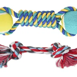 agirav Tail Dog Toys + Dog Chew Toys + Rope Toys + Dog Toys for Small to Medium Dog + Tug Toy + Dog Toy Pack of 7 image 3