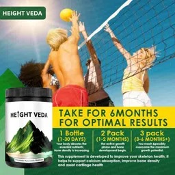 vegherbs Original Height Veda 30 Capsules | Supreme Formula Aurvedic Powder 30 Capsules (Pack of 3) image 4