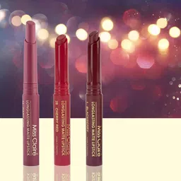 Miss Claire Longlasting Matte Lipstick, French Peach 33, 2 g image 4