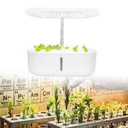 MYADDICTION Hydroponics Growing System Garden Planter for Harvest Vegetable Lettuce Home White image 4