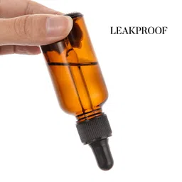 futura market Amber Glass Bottle with Dropper + Glass Pipette (Amber 100 ML - 1 Piece) image 4