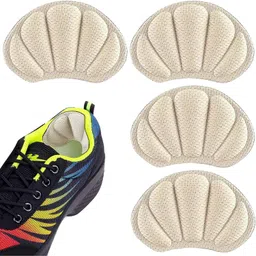 bonzella Back of Heel Inserts Cushion Pads for Women & Men 2 Pairs-Heel Grips Liner Shoe Insoles for Loose Sneaker, Shoes & Boots Heel Protector Filler Insert Pads, Too Big Boots, Shoe Fit and Comfort image 1