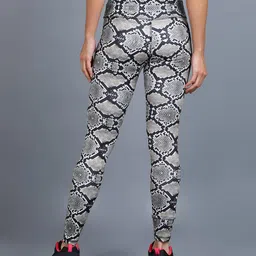 rock paper scissors Premium High Waist Stretchable Gym Leggings - Multicolor Active Wear Yoga Pants Zumba/Dance Womens Workout Tights image 3