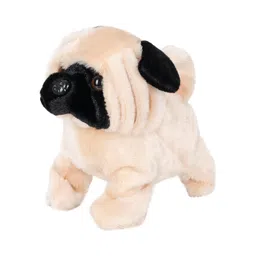 Hamleys Pugs at Play Peanut Walking Talking Dog Soft Toy | Interactive Animal Soft Toys for Age 3Y+ | Birthday Gift for Kids | Stuffed Puppy Plush Animal Toy | Battery Operated Soft Toys | Assorted image 3