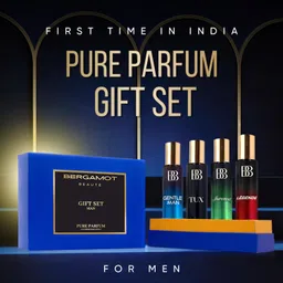 Bergamot Beaute Pure Perfume Gift Set for Men Pack of 4 x 15 ml | GENTLE MAN, TUX, IMPERIAL, LEGENDE - 2x Long Lasting than Eau De Parfum image 2