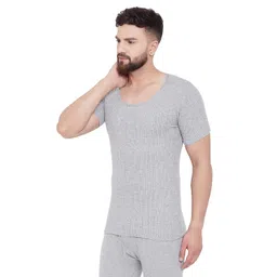 neva ESANCIA Mens Solid Winter Wear Thermal Top image 3