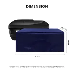alifiya Dust Proof Washable Printer Cover for HP DeskJet Ink Advantage 3835 / 3777 - Blue image 2