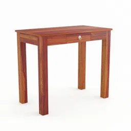 SH Furniture Solid Sheesham Wood Study Table for Study Room, Study Table for Students, Workstation Table, Computer Table, Laptop Table, (Without Chair) - Honey Finish image 3