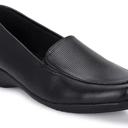 karaddi Women's Formal Shoes | Comfortable Stylish Wedge Heel Pull on Bellies & Ballerina for Womens | Slip on Shoes Women image 3