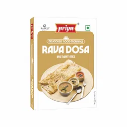 Priya Instant Rava Dosa Mix, Total 400gm I 200g Each (Pack of 2) image 1