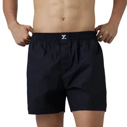 xyxx Men's Cotton Relaxed Solid Boxers image 1
