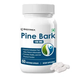 biotrex nutraceuticals Pine Bark 100Mg - 60 Capsules image 1