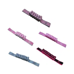 LOOM TREE® Yoga Strap Flexible Non Elastic Stretching Strap for Sports Dance Gymnastics 4cmx80cm Gray and Pink | Yoga & Pilates | Yoga Straps | 1 Yoga Stretching Strap image 5