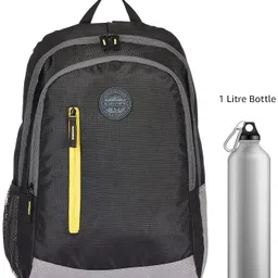 gear 19 Ltrs Black and Yellow Backpack (BKPECOBP40112) image 3