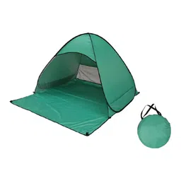 loom tree LOOM TREE® Pop Up Tent UPF 50 Beach Tent for Family Camping Backyard Outdoor Activities Deep Green | Outdoor Sports | Camping & Hiking | Tents & Canopies | Tents image 5